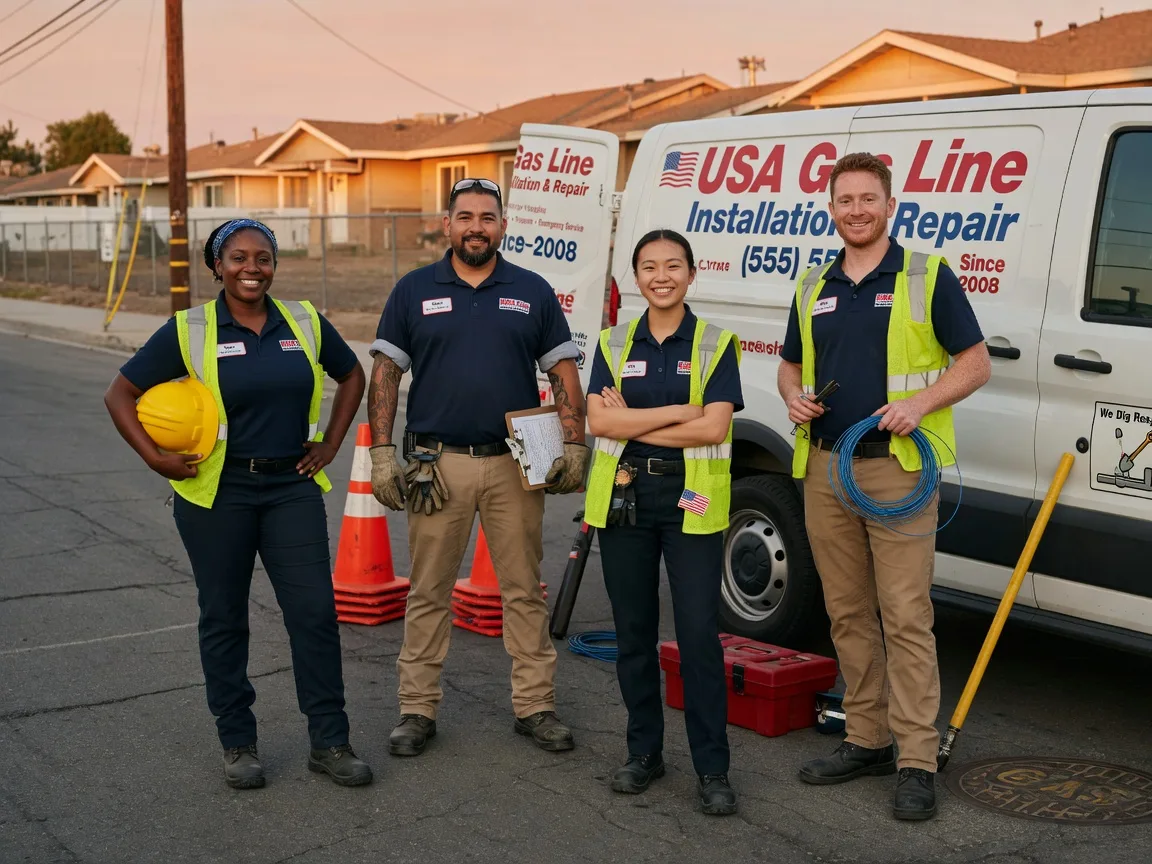 Gas Line Installation company in Warfield, KY